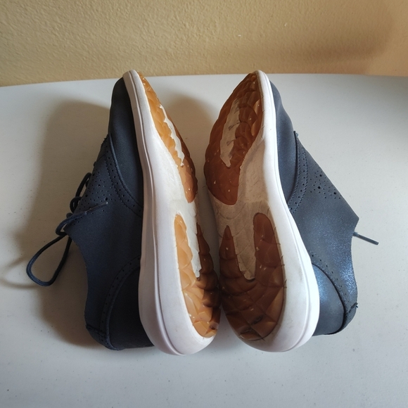 Footjoy Women's Blue Shimmer Flex LX Golf Tennis Shoes Sz 8.5 Casual Spikeless - Picture 7 of 8